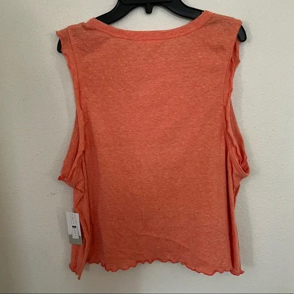 New BP Coral Crop Top Tank Women's size XL - Picture 3 of 4